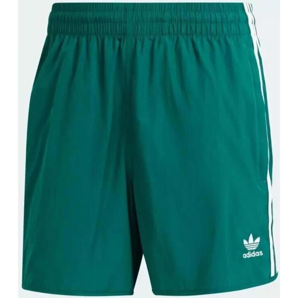 Adidas Adicolor Classics Sprinter Shorts Men's XS Green Flat Front Active SRT167